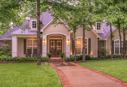 Exterior shot of a house